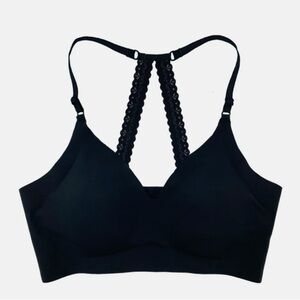 Pearlle Kendall Seamless Bralette- Black